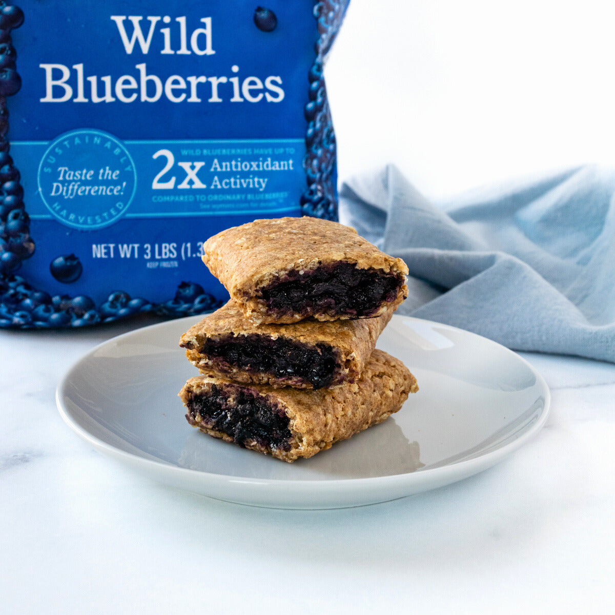 Wild Blueberry Breakfast Bars