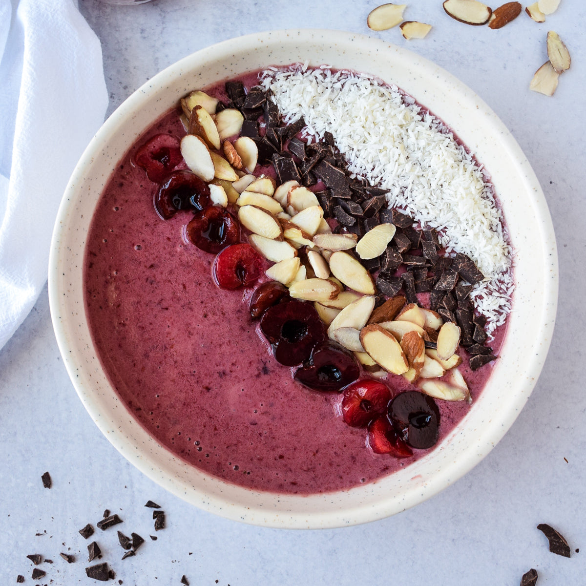 Cherry Almond Smoothie Bowl — Shop Wyman's