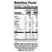 Wyman's Protein Blend - Banana Peanut Butter Nutritional Facts